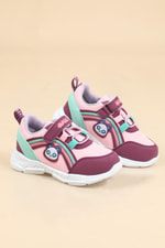 Nefes Alır Ortopedik Mor Pembe Çocuk Spor Ayakkabı 365 Çocuk Günlük Spor Ayakkabı Arvenzo ARVENTO 365 BEBE
