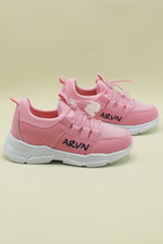 Nefes Alır Ortopedik Pembe Çocuk Spor Ayakkabı 425 Çocuk Günlük Spor Ayakkabı Arvenzo Arvento 425 Filet Spor
