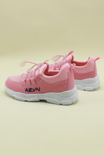 Nefes Alır Ortopedik Pembe Çocuk Spor Ayakkabı 425 Çocuk Günlük Spor Ayakkabı Arvenzo Arvento 425 Filet Spor