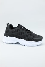Nefes Alır Ortopedik Siyah Beyaz Unisex Spor Ayakkabı 2011 Unisex Günlük Spor Ayakkabı Jamper JAMPER 2011 Unisex Spor