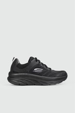 Nefes Alır Ortopedik Siyah Erkek Spor Ayakkabı D'LUX WALKER Erkek Günlük Spor Ayakkabı Skechers SKECHERS 232044 MER 22k