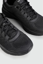 Nefes Alır Ortopedik Siyah Erkek Spor Ayakkabı D'LUX WALKER Erkek Günlük Spor Ayakkabı Skechers SKECHERS 232044 MER 22k