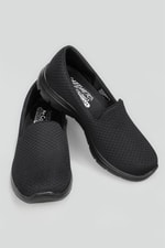 Nefes Alır Ortopedik Sıyah Kadın Spor Ayakkabı 896123 Kadın Koşu / Yürüyüş Skechers SKECHER 896123 ZEN SPOR AYAK