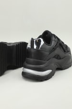 Nefes Alır Ortopedik Siyah Siyah Kadın Spor Ayakkabı CELOSİA Kadın Sneaker Beınsteps BEİNSTEPS Celosia 605 ZEN SPOR