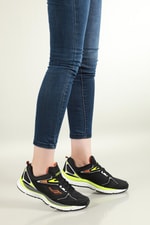 Nefes Alır Ortopedik Sıyah Unisex Spor Ayakkabı BLOCK RUNNER Unisex Günlük Spor Ayakkabı Lescon LESCON BLOCK RUNNER UNİSEX