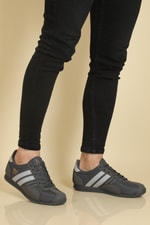 Nefes Alır Rahat Füme Erkek Spor Ayakkabı CAMPUS SNEAKERS Erkek Günlük Spor Ayakkabı Lescon LESCON CAMPUS SNEAKERS MER SPR