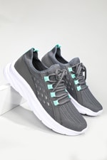 Nefes Alır Rahat Füme Su Yeşil Unisex Spor Ayakkabı 1272 Unisex Günlük Spor Ayakkabı Conpax CONPAX 1272 Unisex 22Y