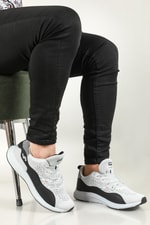 Nefes Alır Rahat Gri Syh Erkek Spor Ayakkabı 26478 Erkek Günlük Spor Ayakkabı Jump JUMP 26478 MER SPOR
