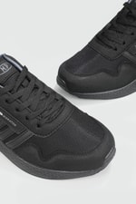 Nefes Alır Rahat Günlük Siyah Erkek Spor Ayakkabı 221-2352 Erkek Günlük Spor Ayakkabı M.P M.P 221-2352 MER JOGGING 22Y