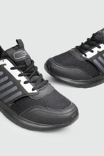 Nefes Alır Rahat Günlük Siyah Kadın Spor Ayakkabı 221-2508 Kadın Günlük Spor Ayakkabı M.P M.P 221-2508 ZEN CASUAL SPOR