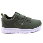 Nefes Alır Rahat Haki Beyaz Erkek Spor Ayakkabı 065 Erkek Sneaker Step STEP 065 MER