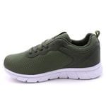 Nefes Alır Rahat Haki Beyaz Erkek Spor Ayakkabı 065 Erkek Sneaker Step STEP 065 MER
