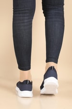 Nefes Alır Rahat Laci Beyaz Unisex Spor Ayakkabı 075 Unisex Günlük Spor Ayakkabı Step XSTEP 075 UNİSEX SPOR AYAK