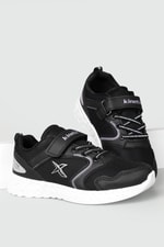 Nefes Alır Rahat Siyah Çocuk Spor Ayakkabı FEXER Çocuk Günlük Spor Ayakkabı Kinetix KİNETİX FEXER ÇOCUK SPOR