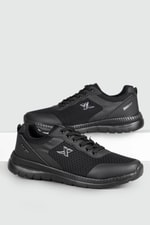 Nefes Alır Rahat Sıyah Erkek Spor Ayakkabı 065 Erkek Sneaker Step STEP 065 MER