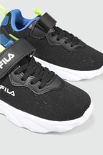 Nefes Alır Rahat Siyah Sax Sarı Çocuk Spor Ayakkabı 1803 Çocuk Sneaker Fıla FILA 1803 FLT SPOR