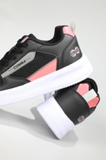 Nefes Alır Rahat Siyah Somon Unisex Spor Ayakkabı 5261 Unisex Günlük Spor Ayakkabı Conpax CONPAX 5261 UniseX 22Y