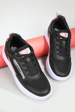 Nefes Alır Rahat Siyah Somon Unisex Spor Ayakkabı 5261 Unisex Günlük Spor Ayakkabı Conpax CONPAX 5261 UniseX 22Y