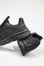 Nefes Alır Rahat Siyah Unisex Spor Ayakkabı 1292 Unisex Günlük Spor Ayakkabı Conpax CONPAX 1292 Unisex 22Y