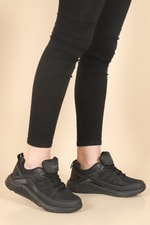 Nefes Alır Rahat Siyah Unisex Spor Ayakkabı 24866 Unisex Günlük Spor Ayakkabı Jump JUMP 24866 ZEN SPOR AYAK