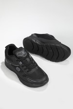Nefes Alır Rahat Siyah Unisex Spor Ayakkabı 5346 Unisex Günlük Spor Ayakkabı Conpax CONPAX 5346 Unisex 22Y