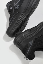 Nefes Alır Rahat Siyah Unisex Spor Ayakkabı 5346 Unisex Günlük Spor Ayakkabı Conpax CONPAX 5346 Unisex 22Y