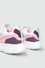 Nefes Alır Rahat Somon Mint Çocuk Spor Ayakkabı 1803 Çocuk Sneaker Fıla FILA 1803 FLT SPOR