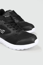 Nefes Alır Sneaker Siyah Beyaz Erkek Spor Ayakkabı 105 Erkek Günlük Spor Ayakkabı Beınsteps AIR WOLF 105 MER 22Y
