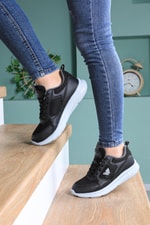 Nefes Alır Sneaker Siyah Buz Unisex Spor Ayakkabı 108 Unisex Günlük Spor Ayakkabı Beınsteps AIR WOLF 108 UNİSEX 22Y