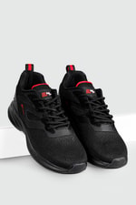 Nefes Alır Sneaker Siyah Erkek Spor Ayakkabı 231-1030 Erkek Günlük Spor Ayakkabı M.P M.P 231-1030 MER SPOR AYAK