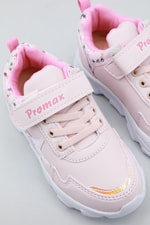 Ortopedik Pembe Çocuk Spor Ayakkabı 1651 Çocuk Günlük Spor Ayakkabı Promax Promax 1651 Çocuk