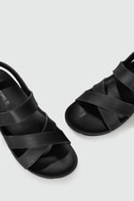 Ortopedik Sıyah Kadın Sandalet VENEDİK-8 Kadın Günlük Terlik Ceyo CEYO VENEDİK-8 ZEN SANDALET