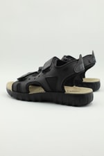 Ortopedik Siyah Unisex Sandalet 820-5 Unisex Sandalet Akım APELLA 820-5 DAKAR UNİSEX