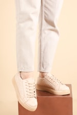 Ortopedik Ten Süet Kadın Spor Ayakkabı CROSS Kadın Sneaker Beınsteps BEİNSTEPS Ş-03 CROSS