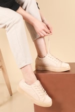 Ortopedik Ten Süet Kadın Spor Ayakkabı CROSS Kadın Sneaker Beınsteps BEİNSTEPS Ş-03 CROSS