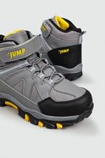 Outdoor Cırtlı Kaymaz Taban Gri Sarı Çocuk Bot 27790 Çocuk bot & Çizme Jump JUMP 27790 OUTDOOR