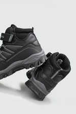 Outdoor Cırtlı Kaymaz Taban Siyah Çocuk Bot 27788 Çocuk bot & Çizme Jump JUMP 27788 OUTDOOR