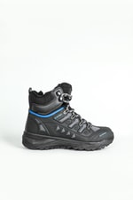 Outdoor Füme Siyah Mavi Unisex Spor Ayakkabı 8075 Unisex Outdoor Stepway STEPWAY 8075 UNİSEX TRAKİNG