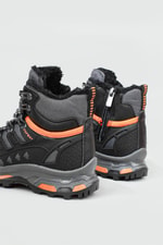 Outdoor Füme Siyah Turuncu Çocuk Spor Ayakkabı 8075 Çocuk Outdoor Stepway STEPWAY 8075 FİLET BOT