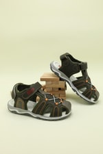 Outdoor Haki Çocuk Sandalet 211-3237 Çocuk Sandalet M.P M.P 211-3237 Çocuk