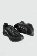 Outdoor Rahat BLACK/ASPHALT Erkek Spor Ayakkabı J067083 Erkek Günlük Spor Ayakkabı MERRELL J067083