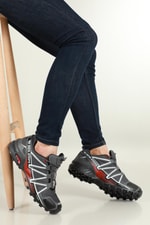 Outdoor Rahat Füme Kırmızı Erkek Spor Ayakkabı 160 Erkek Günlük Spor Ayakkabı Beınsteps SALOMON 160 MER SPOR AYAK