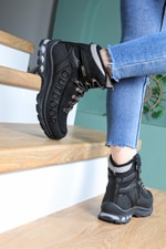 Outdoor Rahat Siyah Gümüş Unisex Bot 2115 Unisex Günlük Confort Bot Jamper MC JAMPER 2115 UNİSEX BOT