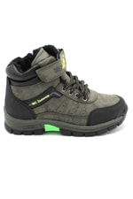 Outdoor Rahat Siyah Haki Çocuk Bot 1527 Çocuk bot & Çizme Jamper JAMPER 1527 FİLETBOT