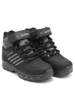 Outdoor Rahat Siyah Kamuflaj Çocuk Bot 1832 Çocuk bot & Çizme Jamper JAMPER1832 FİLET BOT