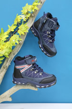 Outdoor Rahat Siyah Laci Çocuk Bot 1912 Çocuk bot & Çizme Jamper JAMPER 1912 ÇOCK BOT