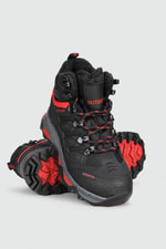 Outdoor Siyah Kırmızı Unisex Spor Ayakkabı 8075 Unisex Outdoor Stepway STEPWAY 8075 UNİSEX TRAKİNG