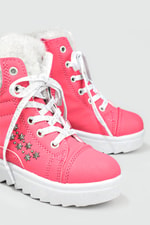 Outdoor Spor Fuşya Gri Çocuk Bot LERENDA Çocuk bot & Çizme Kinetix SVNÇ LERENADA PATİK