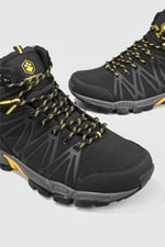 Outdoor Su Geçirmez Siyah Sarı Erkek Spor Ayakkabı SHELL HI Erkek Outdoor Lumberjack LUMBERJACK SHELL HI MER BOT