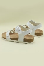 Parmak Arası Beyaz Çocuk Sandalet 161 Çocuk Sandalet Vicco 2981298